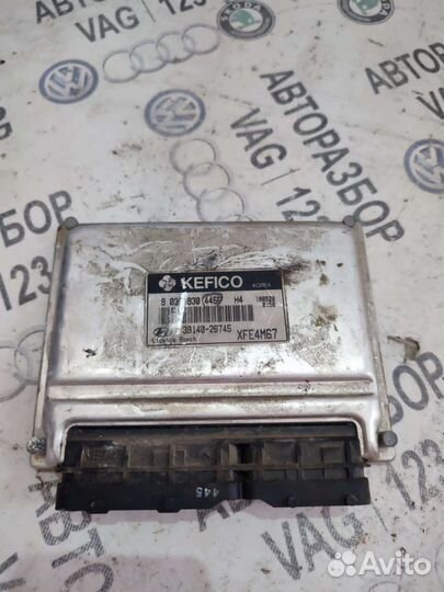 Эбу двигателя Hyundai Elantra XD 1.6 АКПП