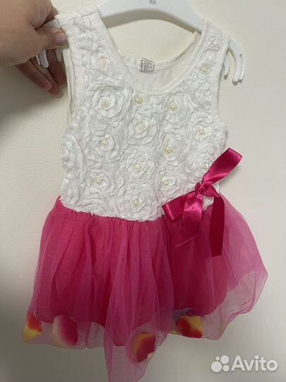 Одежда для девочки 6-9 месяцев