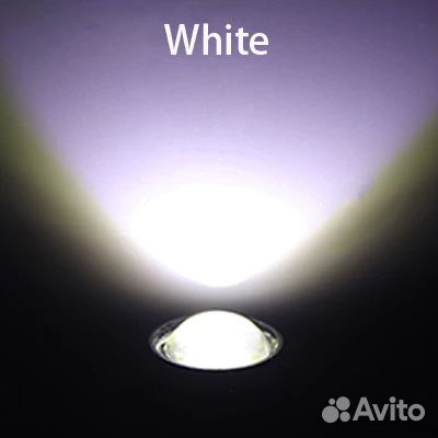 Автомобильные дхо 18мм Белый 2шт