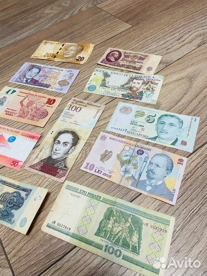 Купюры СССР и зарубежные