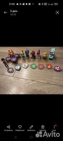 Щенячий patrol набор