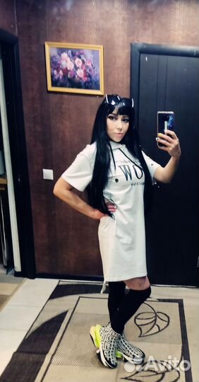 Парик длинный натуральный