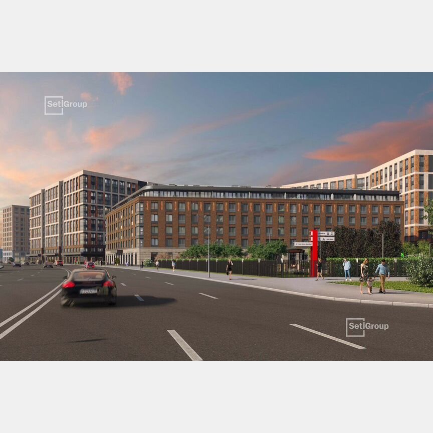 1-к. квартира, 34,7 м², 4/6 эт.