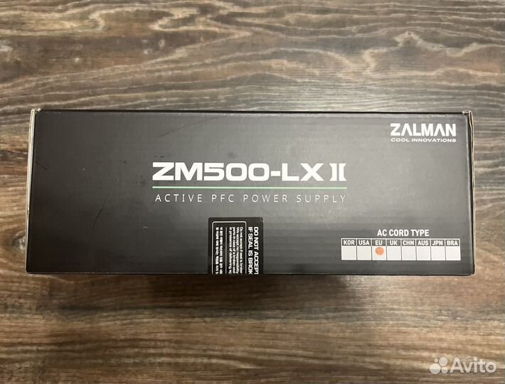 Блок питания Zalman ZM500-LX II