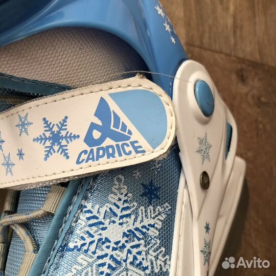 Коньки раздвижные ледовые caprice 34,35,36,37