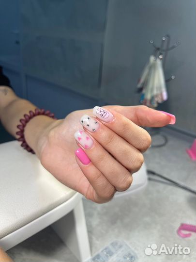 Маникюр гель лак