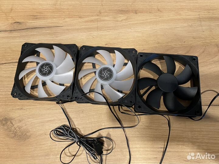 Вентиляторы Silverstone 120mm argb