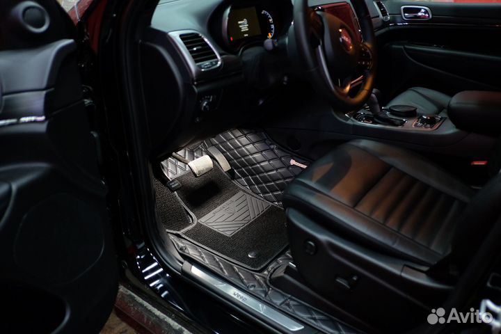 3D коврик из экокожи Jeep Grand