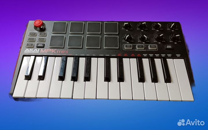Akai MPK mini MK2 midi - клавиатура