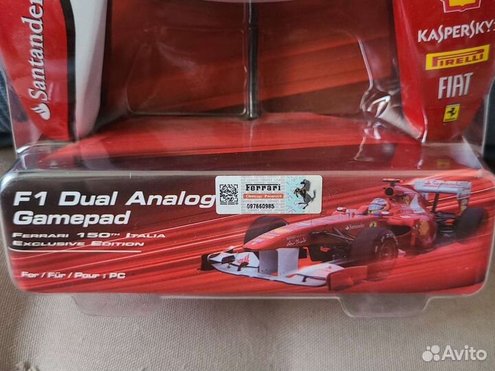 Thrustmaster f1 dual analog gamepad