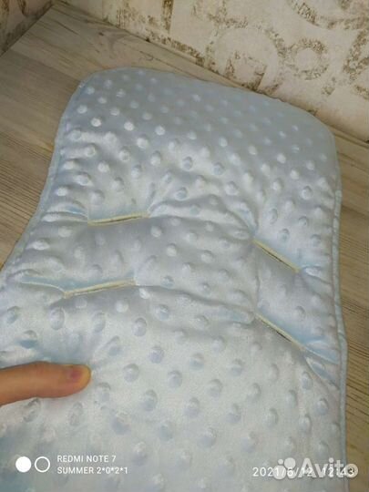 Двухсторонний матрасик для стульчика для кормления