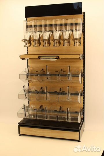 Весовой отдел для орехов, снеков, мармелада