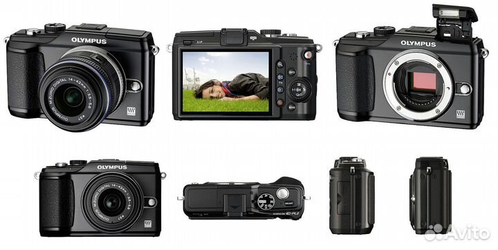 Olympus E-PL 2(14-42mm R) Сумка+1гб+Коробка+З/устр