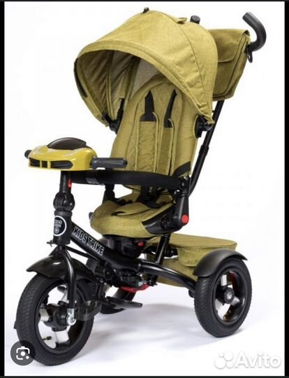 Детский велосипед с ручкой