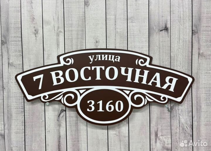 Адресные и информационные таблички