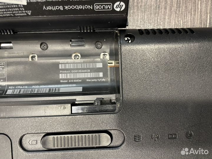 HP dv6-6b53er