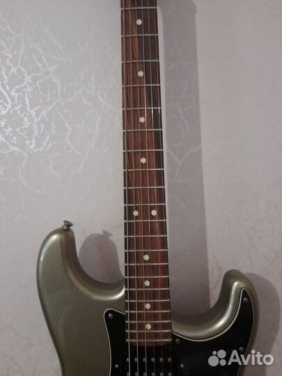 Fender Mexico Blacktop Stratocaster Floyd Rose