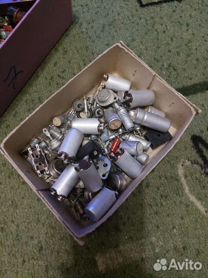 Радиодетали, лампы для телевизора