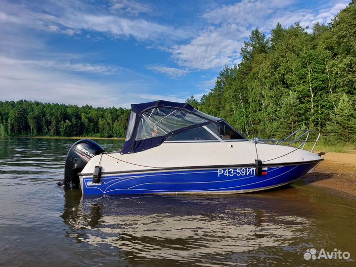 Катер Gladius Star с мотором Mercury F150