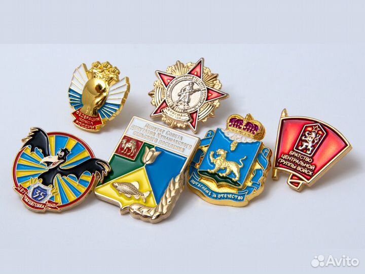 Значки и медали на заказ