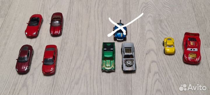 Машинки Welly, Hot Wheels, Disney Pixar