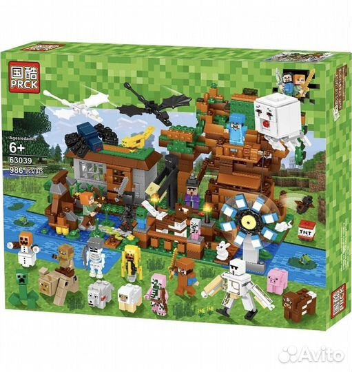 Конструктор Майнкрафт Все персонажи