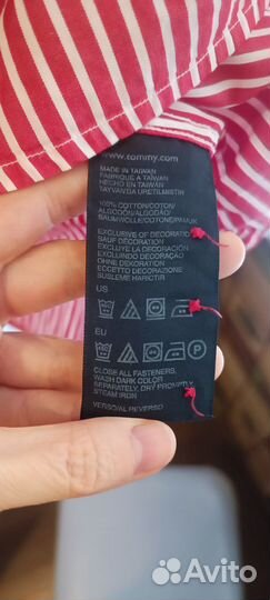 Tommy hilfiger рубашка s