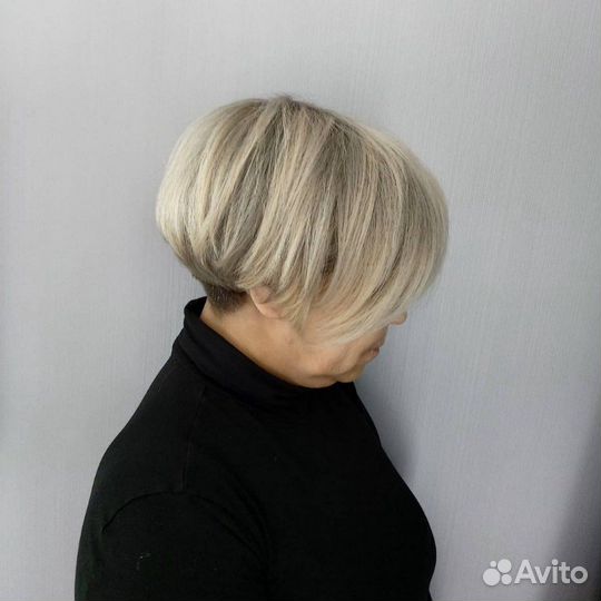 Окрашивание волос,блонд