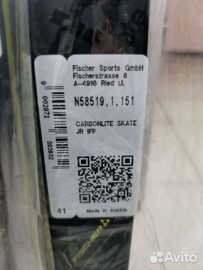 Беговые лыжи fischer carbonlite SK JR N58519IFP