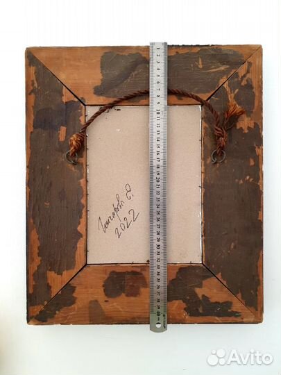 Картина в старинной раме 