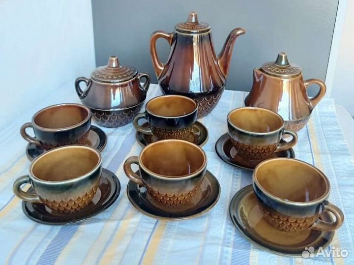 Кофейный сервиз керамика СССР