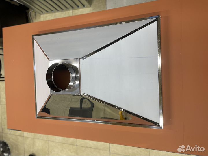 Вытяжные зонты из оцинкованной и нержавеющей стали