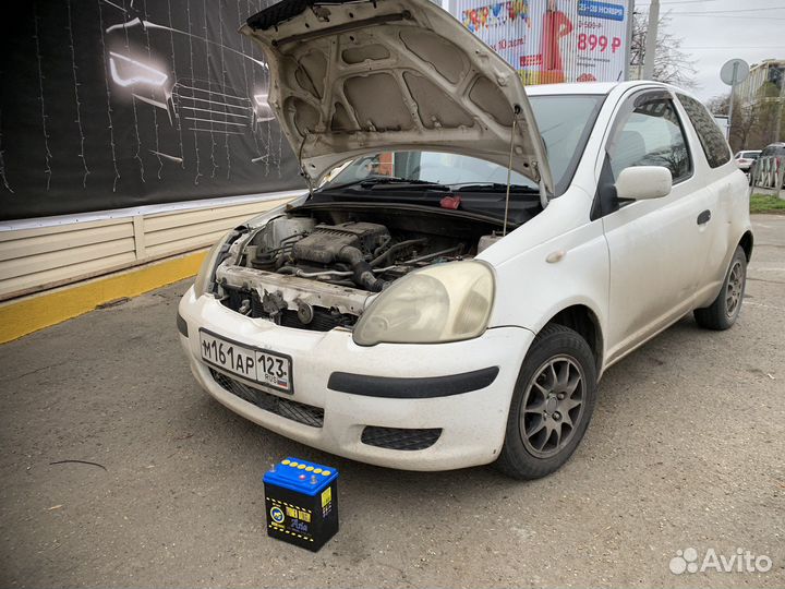 Аккумулятор на Тойота Витц