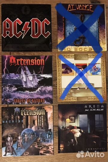 Рок музыка на CD (позиции обновляются)