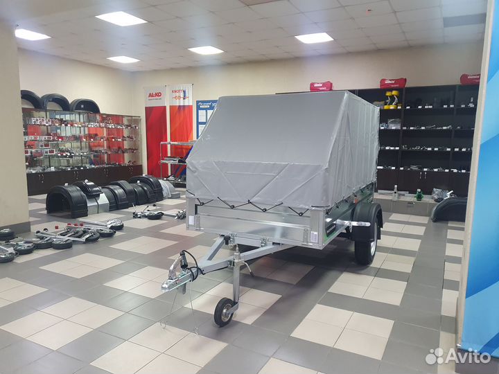 Прицеп Титан 2513 03 тент 920 со скосом