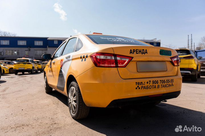 Аренда LADA Vesta под такси с онлайн-бронированием