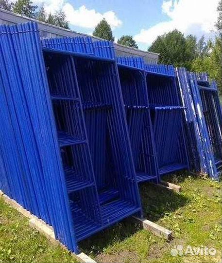Леса строительные комплект бу