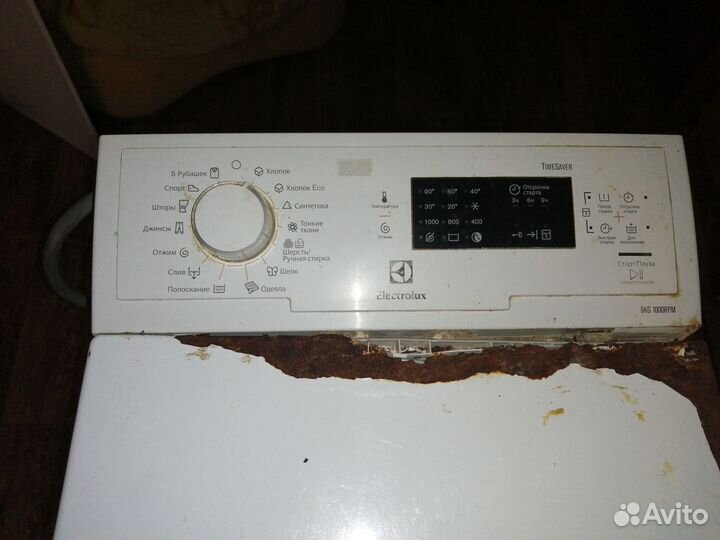 Стиральная машина Electrolux по запчастям