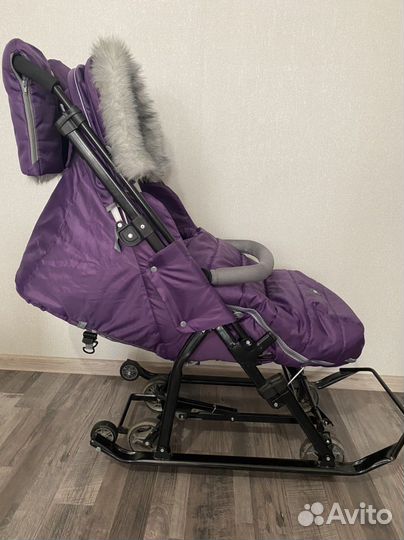 Коляска санки