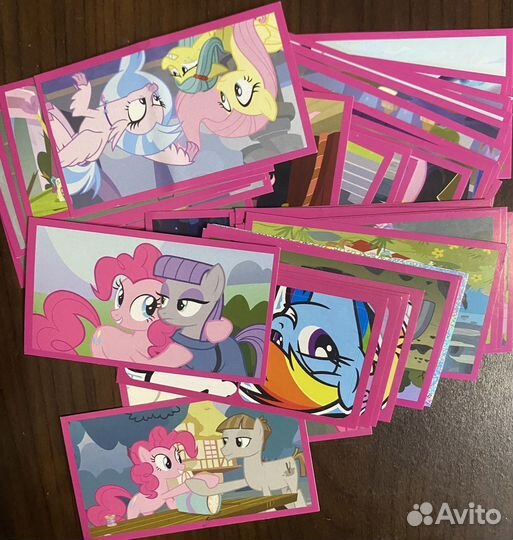 My Little Pony панини наклейки школа дружбы