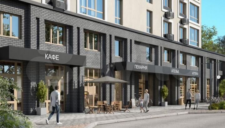 1-к. квартира, 48 м², 4/17 эт.