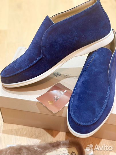 Лоферы мужские loro piana зимние 44размера