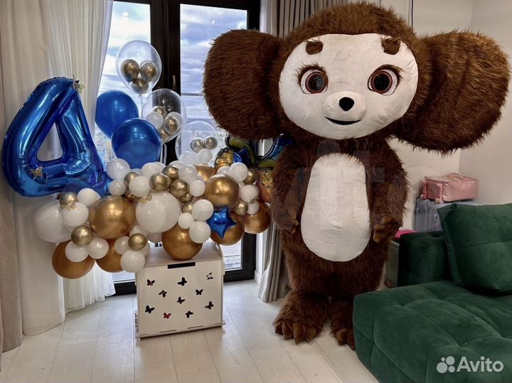 Ростовая кукла Чебурашка - Обнимашка