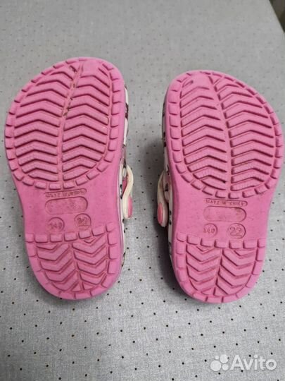 Детские сабо для девочки (р.22)