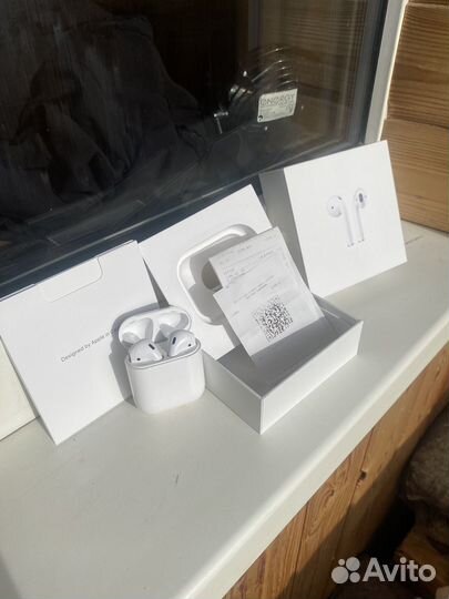 Наушники airpods 2