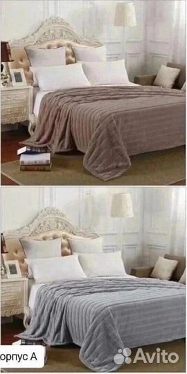 Плед новый евро