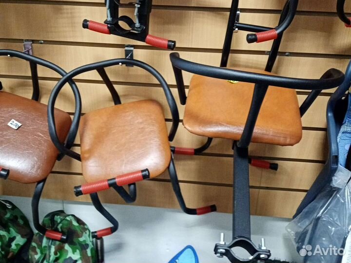 Велокресло на раму на багажник и тд