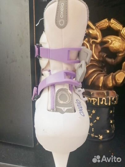 Коньки детские раздвижные 27 30 для девочки