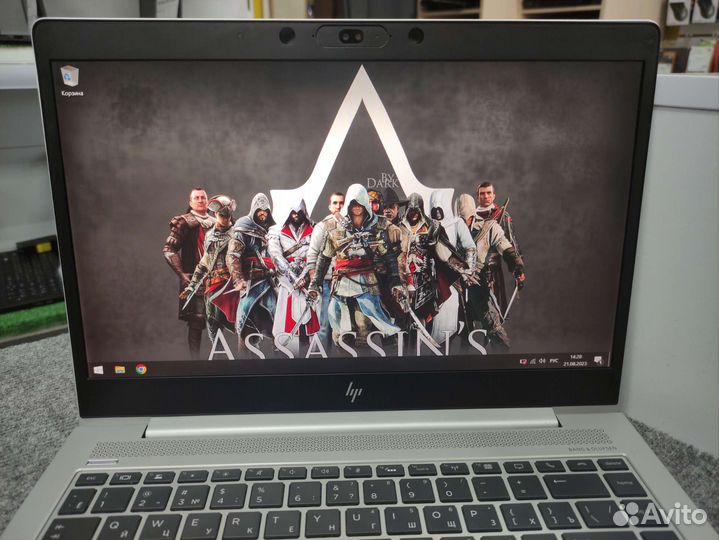 Шустрый Ультрабук HP FHD IPS i5-8250U 256GB SSD