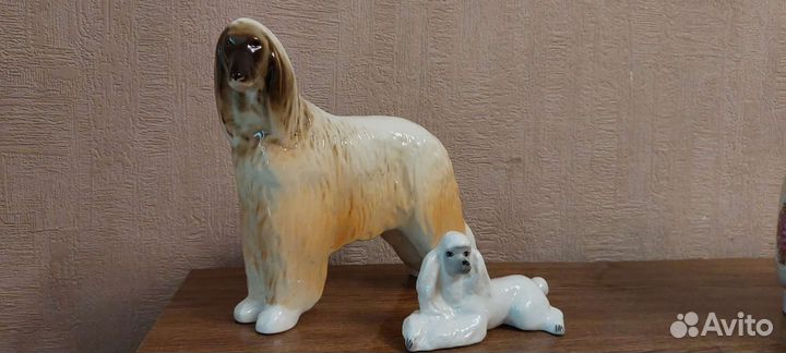 Фарфоровые статуэтки собак